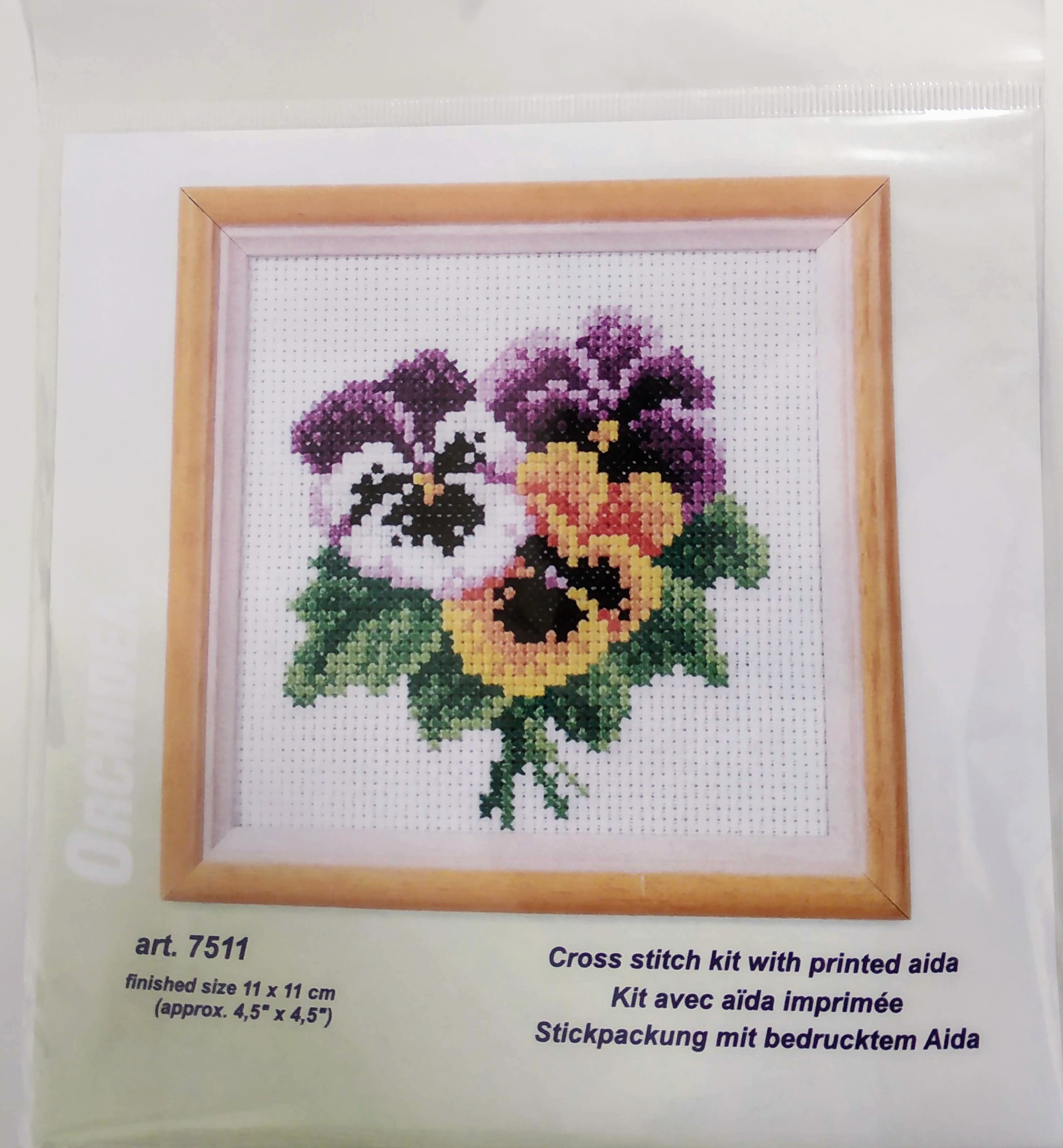 Vyšívacia sada 11x11 cm