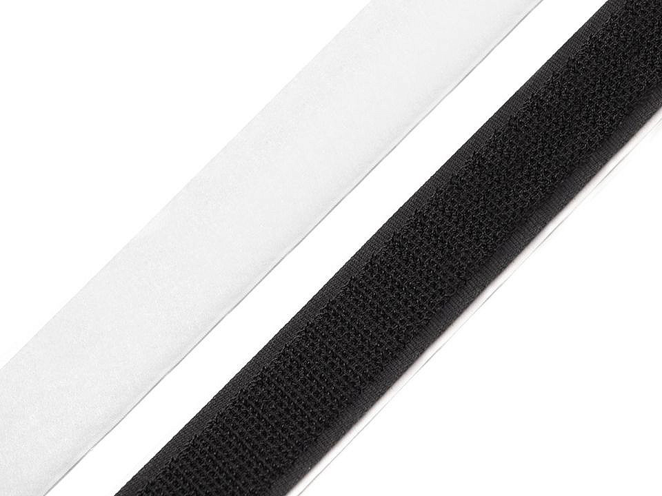 Suchý zips háčik + plyš šírka 20 mm