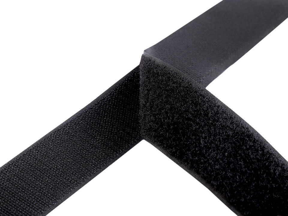 Suchý zips háčik + plyš šírka 38 mm