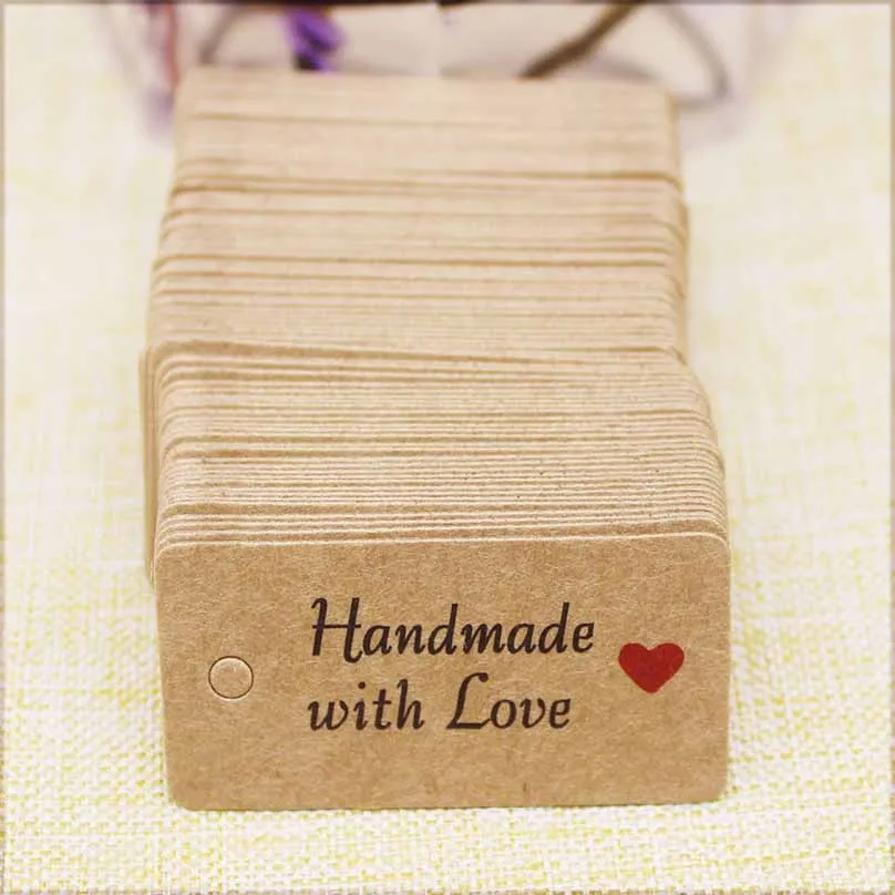 Hand Made štítok