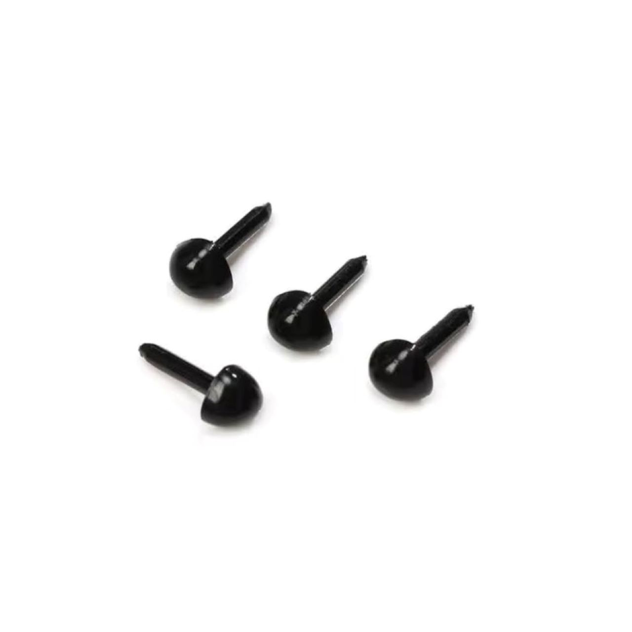 Čierny noštek 4,5 x 5,5 mm 1 ks