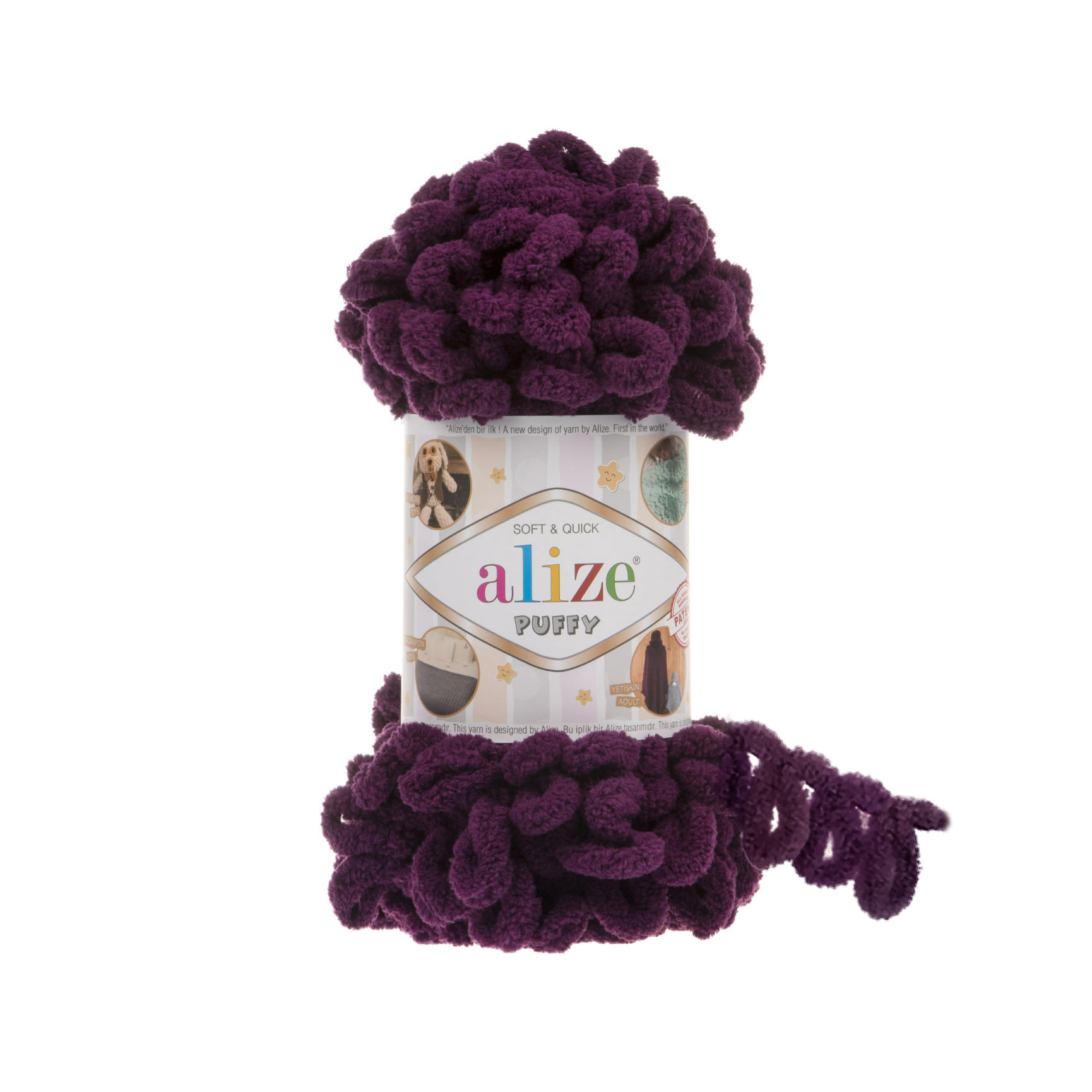Alize Puffy 111 slivková