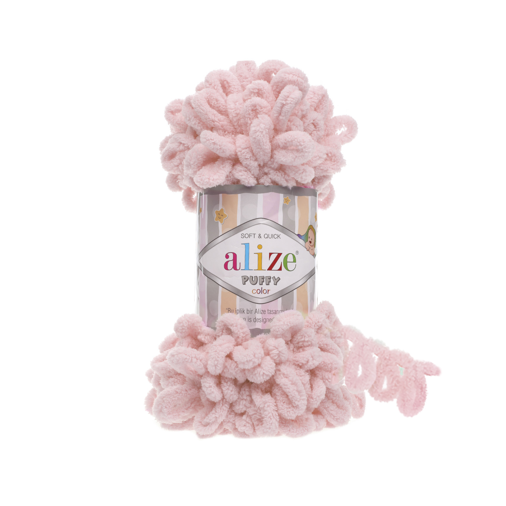 Alize Puffy 161 pudrová