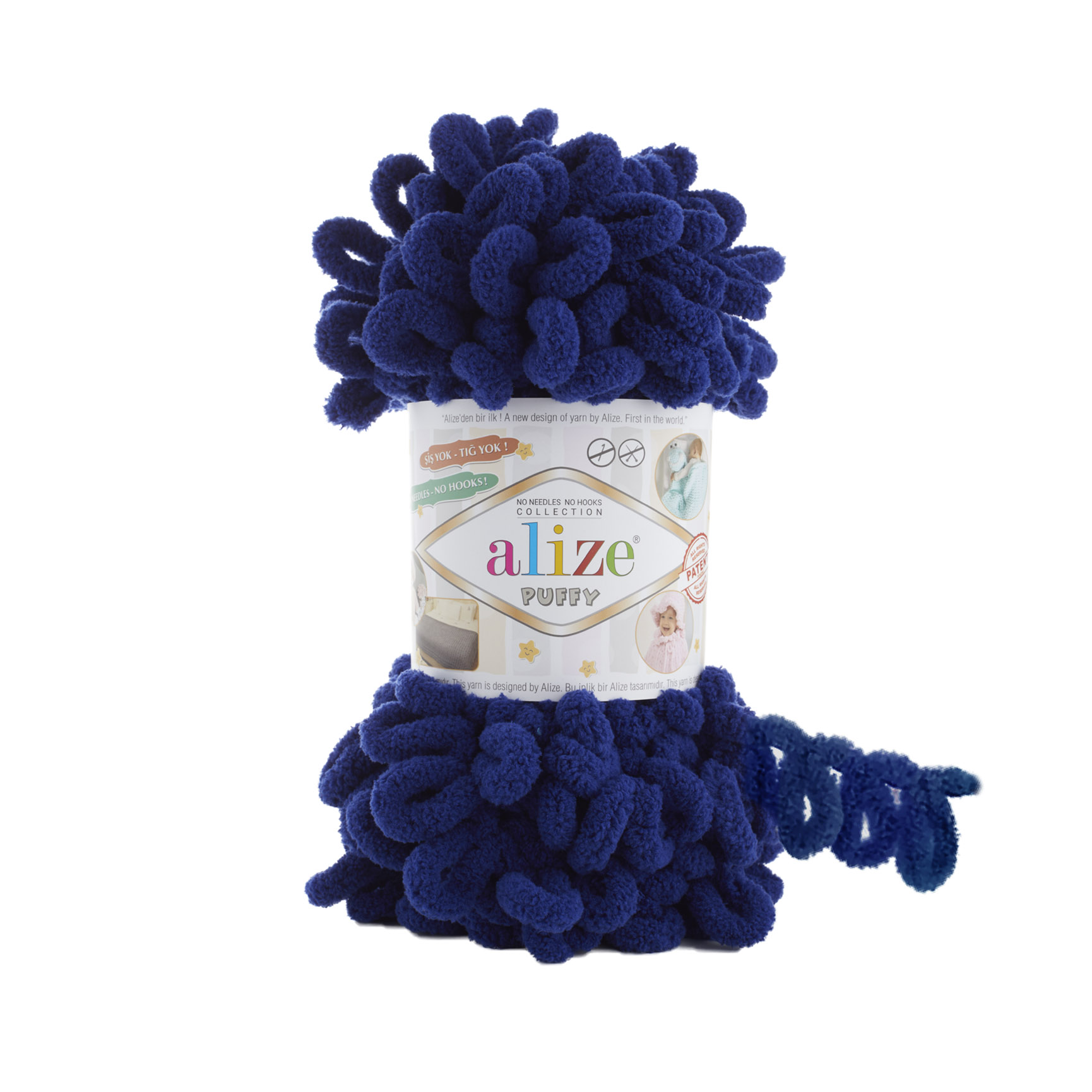 Alize Puffy 360 tmavá modrá