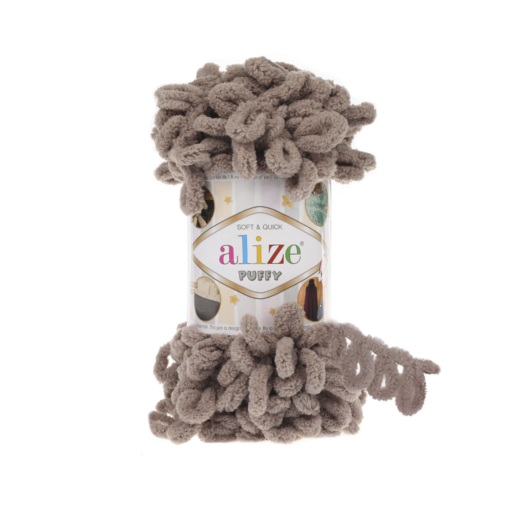 Alize Puffy 530 kapučínová