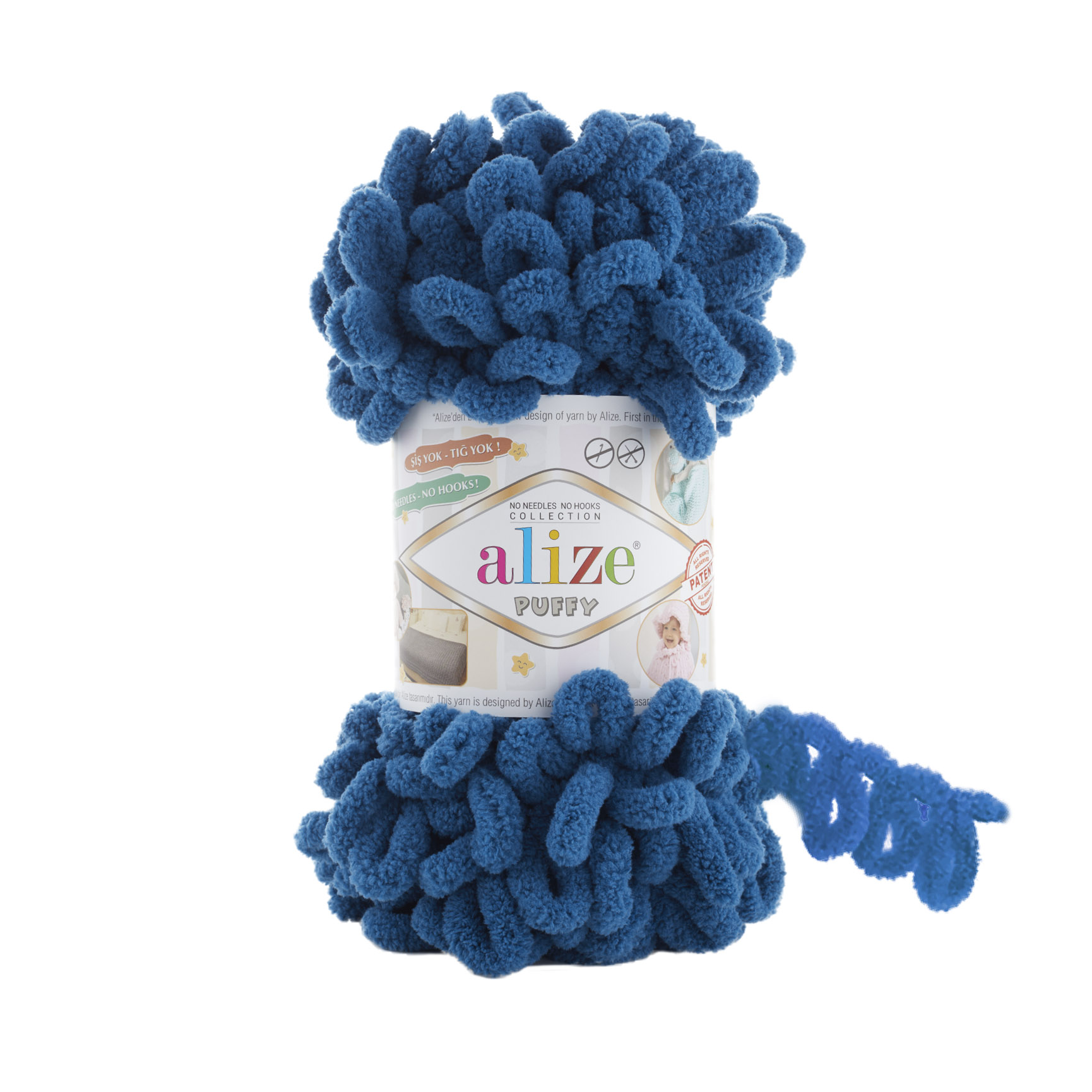 Alize Puffy 646 petrolejová