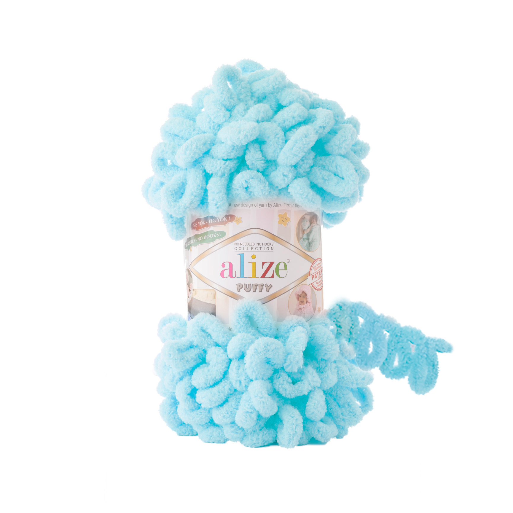 Alize Puffy 769 nebeská modrá