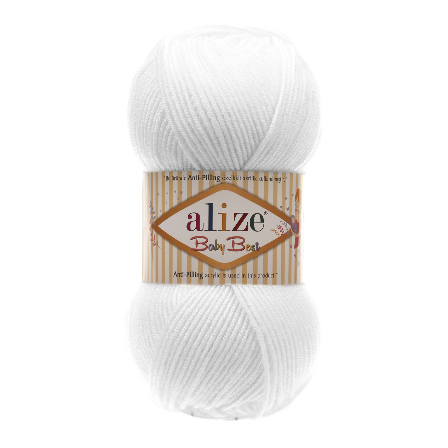 Alize Baby Best 55 biela