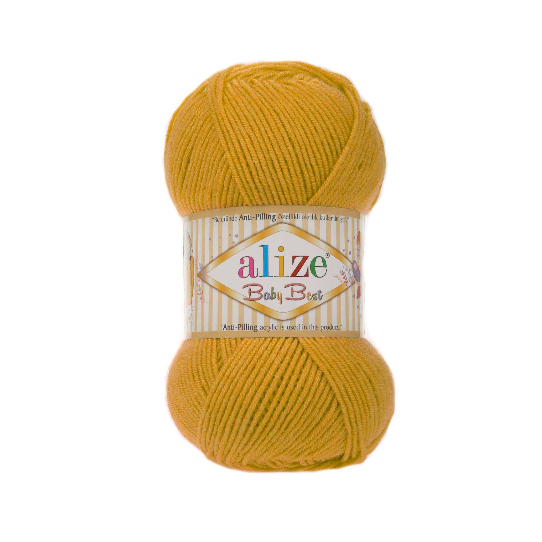Alize Baby Best 281 horčicová
