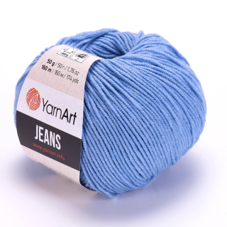 YarnArt Jeans 15 svetlo modrá