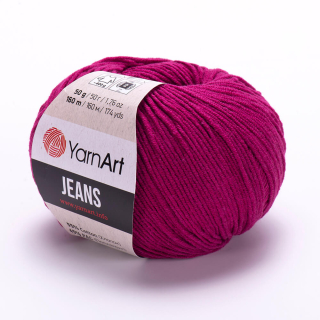 YarnArt Jeans 91 purpurová